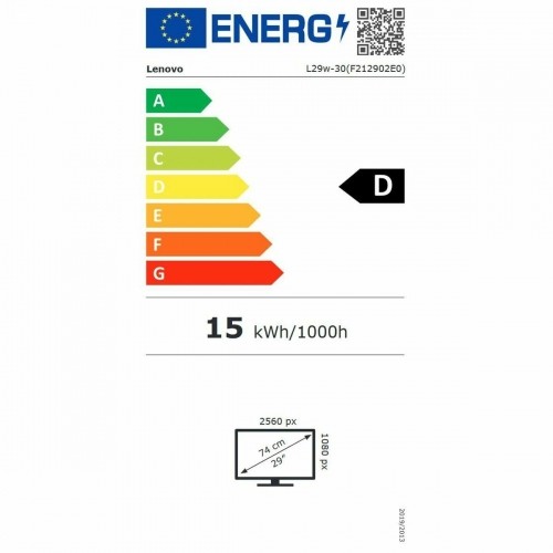 Монитор Lenovo L29w-30 29" LED IPS 50-60  Hz image 2