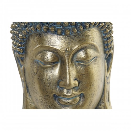 Decorative Figure Home ESPRIT Golden Buddha Oriental 16 x 15,5 x 28 cm image 2