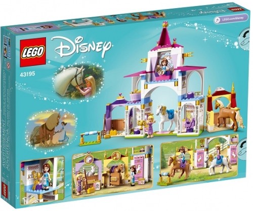 LEGO 43195 Belle and Rapunzel's Royal Stables Конструктор image 2