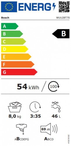 Bosch WUU28T70 Serie 6 veļas mašīna image 2