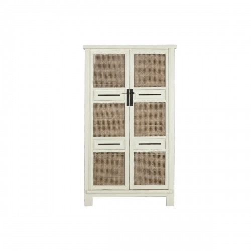 Cupboard Home ESPRIT White Natural 105 x 42 x 188 cm image 2