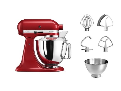 KitchenAid Artisan 5KSM175PS food processor 300 W 4.8 L Red image 2