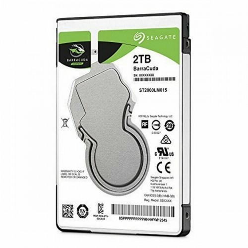 Hard Drive Seagate ST2000LM015 2,5" 2 TB 2 TB HDD image 2