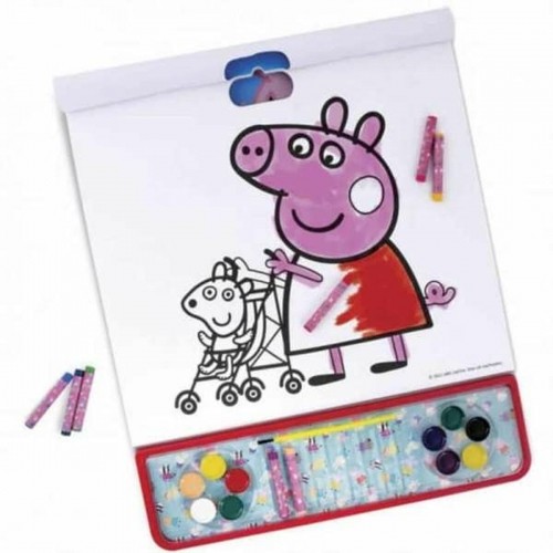 Pictures to colour in Peppa Pig Stickers 4-in-1 image 2