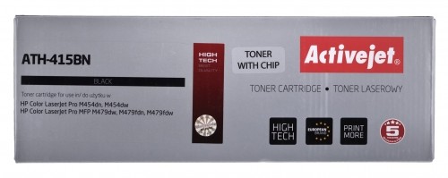 Activejet ATH-415BN printer toner for HP; replacement HP 415A W2030A; Supreme; 2400 pages, Black, With chip image 2