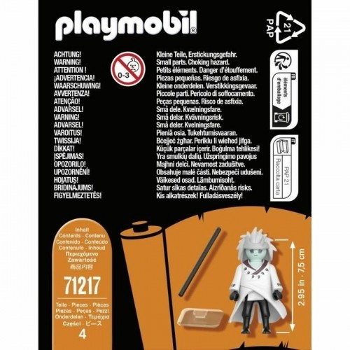 Playset Playmobil 71217 Naruto Shippuden 4 Daudzums image 2