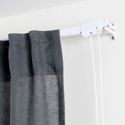 Curtain Rails Stor Planet Cintacor Выдвижной Усиленный Белый 120-210 cm image 2