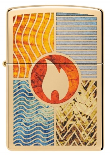 Zippo Lighter 48729 Elements of Earth Design image 2