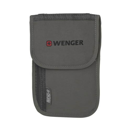 WENGER TRAVEL DOCUMENT NECK POUCH WITH RFID PROTECTION image 2