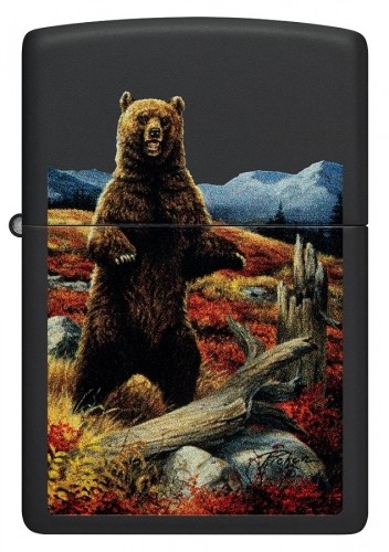 Zippo Lighter 48597 Linda Picken Grizzly image 2