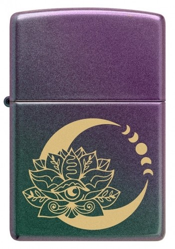 Zippo Lighter 48587 Lotus Moon Design image 2