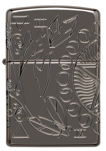 Zippo Lighter 49689 Armor® Wicca Design image 2