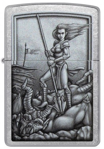 Zippo Lighter 48371 Medieval Mythological Design image 2