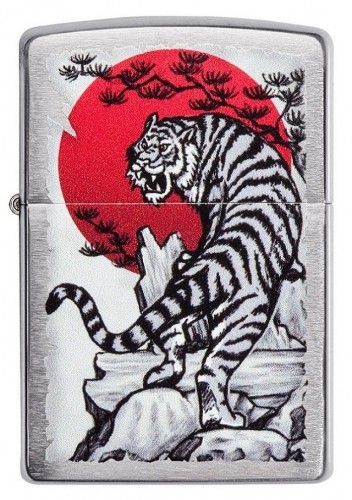 Zippo Lighter 29889 Asian Tiger Design image 2