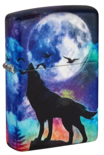 Zippo Lighter 49683 Wolf Design image 2