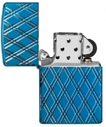 Zippo Lighter 29964 Armor™ High Polish Blue Diamonds image 2