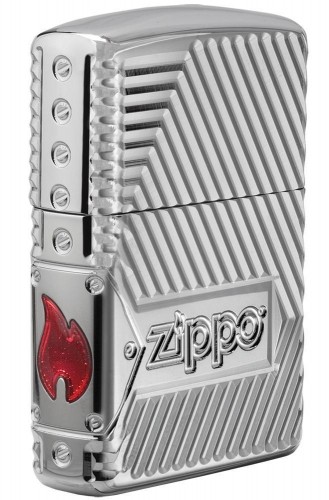Zippo Lighter 29672 Armor™ Bolts Design image 2