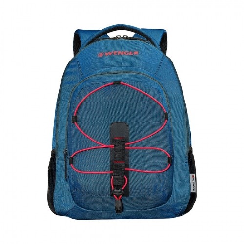 WENGER MARS 16" LAPTOP BACKPACK WITH TABLET POCKET teal / red image 2