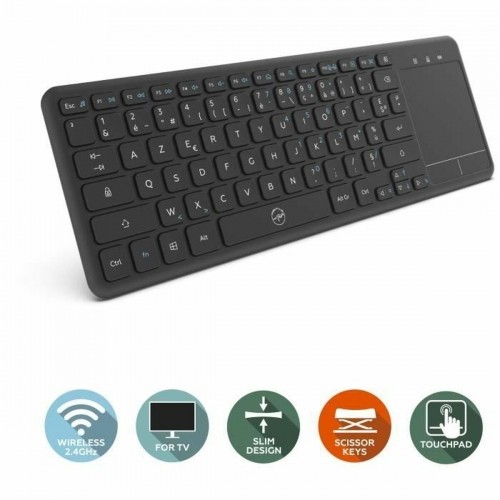 Bluetooth Keyboard Mobility Lab ML306643 Black AZERTY image 2