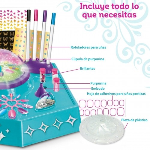 Manicure Set Cra-Z-Art Shimmer 'n Sparkle 36 x 11 x 27 cm 4 Units Children's image 2