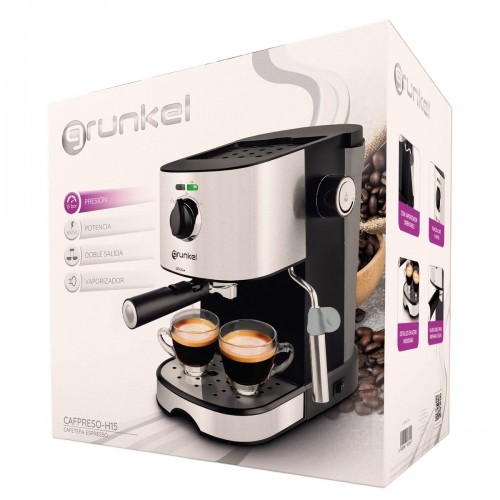 Drip Coffee Machine Grunkel Silver 850 W 1 L image 2