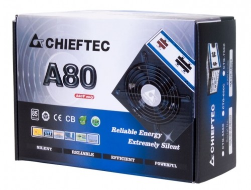 Chieftec CTG-550C power supply unit 550 W ATX Black image 2