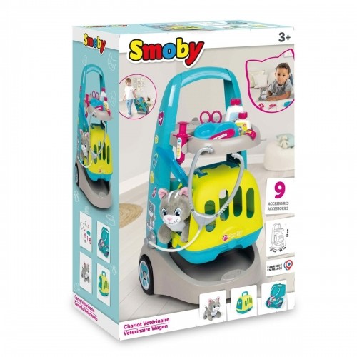 Toy Medical Case with Accessories Smoby VETERINARY TROLLEY image 2