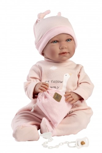 Llorens Кукла младенец Мими 42 см (плачет, говорит, с соской, мягкое тело) Испания LL74108 image 2