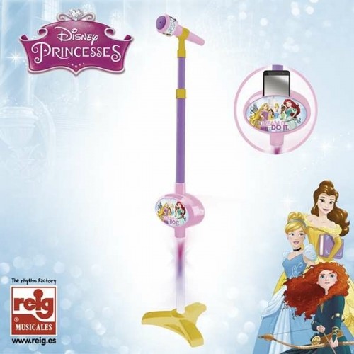 Rotaļlietu mikrofons Disney Princess Stāvēšana MP3 image 2