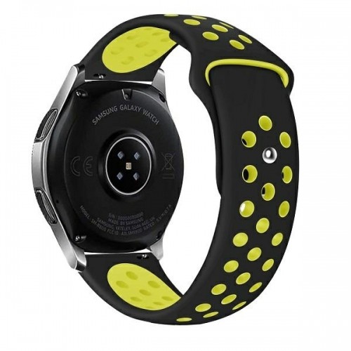 Beline pasek Watch 22mm Sport Silicone czarno-żółty black|yellow box image 2