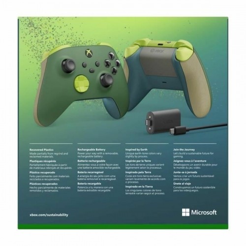 Bezvadu Datorspēļu kontrolieris Microsoft Zaļš image 2