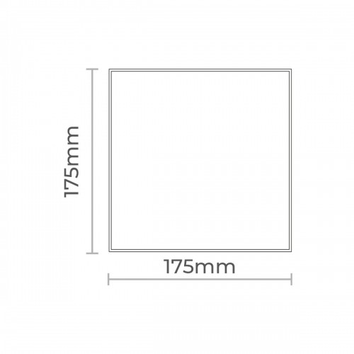 Cover for air extractor EDM 08416 08413 17,5 x 17,5 cm image 2