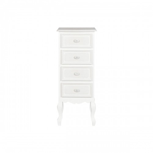 Chest of drawers Home ESPRIT White Wood MDF Wood Romantic 40 x 36 x 100 cm image 2