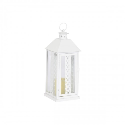 Lantern Home ESPRIT White Crystal Iron Shabby Chic 20 x 20 x 55 cm (3 Pieces) image 2