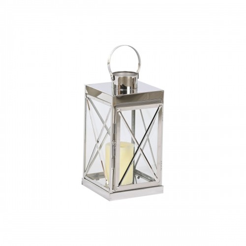 Lantern Home ESPRIT Silver Crystal Steel Chromed 22 x 20 x 50 cm (4 Pieces) image 2