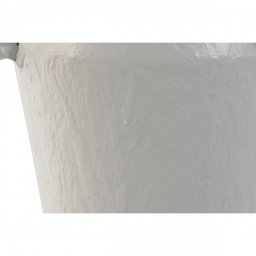 Vase Home ESPRIT White Metal 33,5 x 20 x 36 cm image 2