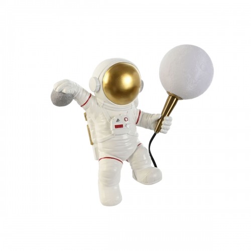 Настенный светильник Home ESPRIT Белый Позолоченный Металл Смола современный Астронавт 26 x 21,6 x 33 cm image 2