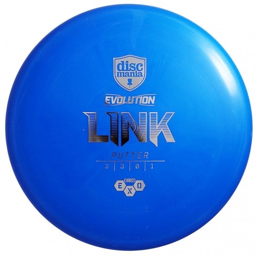 Discgolf DISCMANIA Putter HARD EXO LINK Evolution Blue 2/3/0/1 image 2