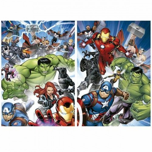 2 Pužļu Komplekts The Avengers 100 Daudzums image 2