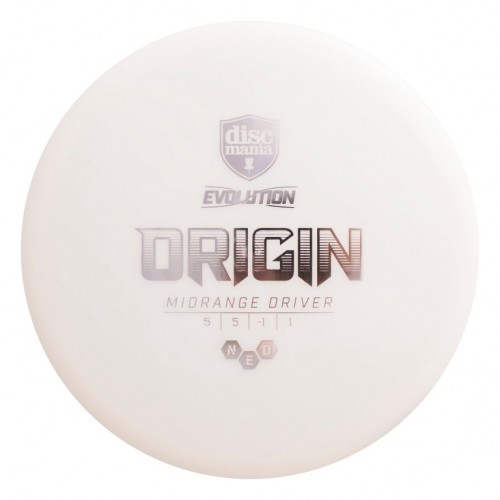 Discgolf DISCMANIA Midrange Driver NEO ORIGIN Evolution White 5/5/-1/1 image 2