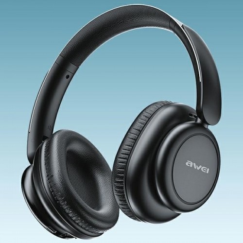 AWEI słuchawki nauszne A996 Pro ANC Bluetooth czarny|black image 2