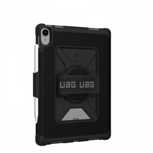 UAG Metropolis case for iPad 10.9&quot; 10th generation with Apple Pencil and palm holder - black image 2