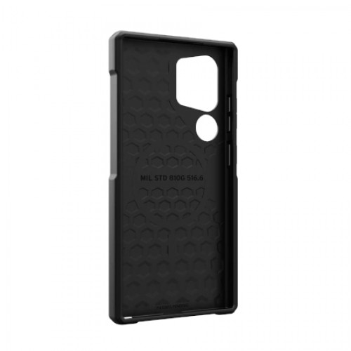 UAG Metropolis LT Magnet case for Samsung Galaxy S24 Ultra with magnetic module - black camouflage image 2