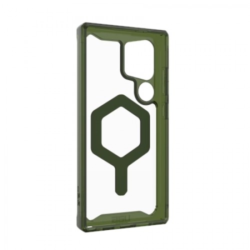 UAG Plyo Pro Magnet case for Samsung Galaxy S24 Ultra 5G with magnetic module - transparent green image 2