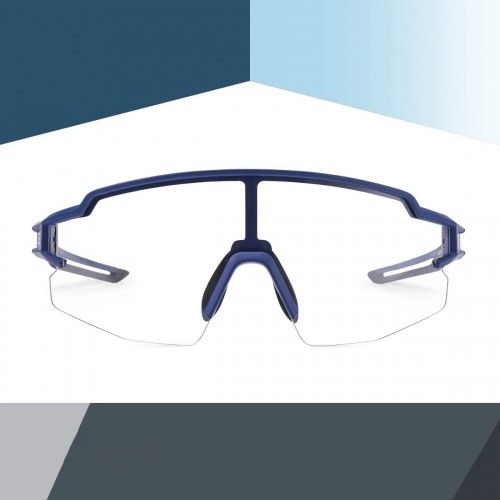 Rockbros 10174 photochromic UV400 cycling glasses - blue image 2