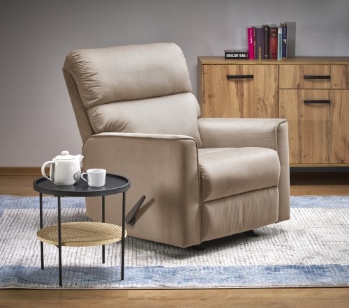 Halmar KARIM recliner, color: beige image 2