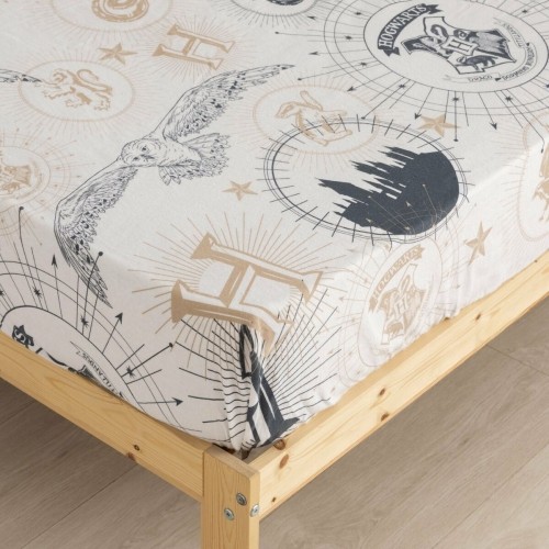 Bedding set Harry Potter Beige Multicolour Single Franela image 2