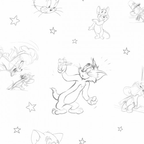 Подогнанный лист Tom & Jerry 70x140 cm image 2