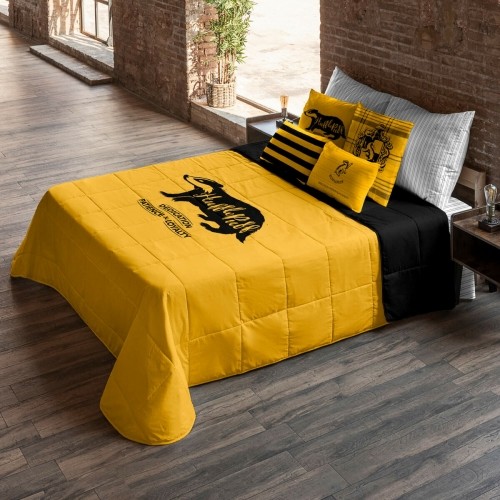 Virsdrēbes Harry Potter Hufflepuff Daudzkrāsains 250 g/m² 235 x 270 cm 235 x 4 x 270 cm Gulta 135 image 2