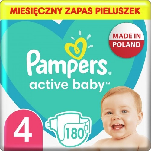 Одноразовые подгузники Pampers Active Baby 4 image 2